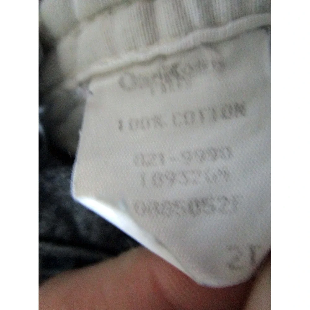 VINTAGE Osh Kosh B'Gosh Overalls Vestbak 2T 24 Months Blue Denim Bib USA Made